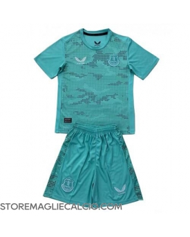 Everton Portiere Maglia Gara Trasferta Repliche 2024-25 Bambino